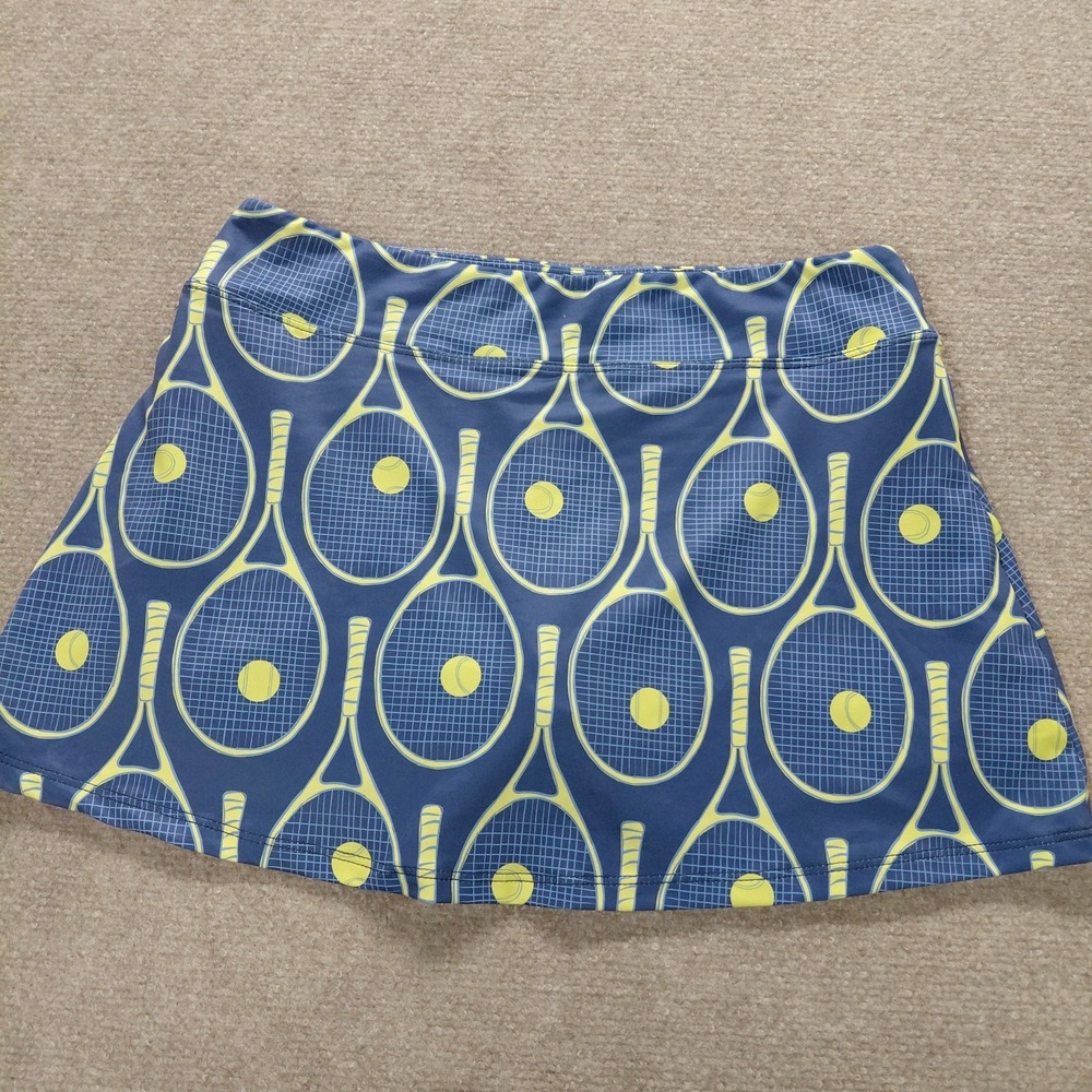 Love Love Skirts Tennis Racquet Print Athletic Skort Skirt Women SMALL Stretch - Picture 4 of 8